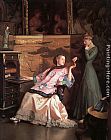 William McGregor Paxton The New Necklace painting